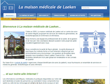Tablet Screenshot of maisonmedicaledelaeken.be
